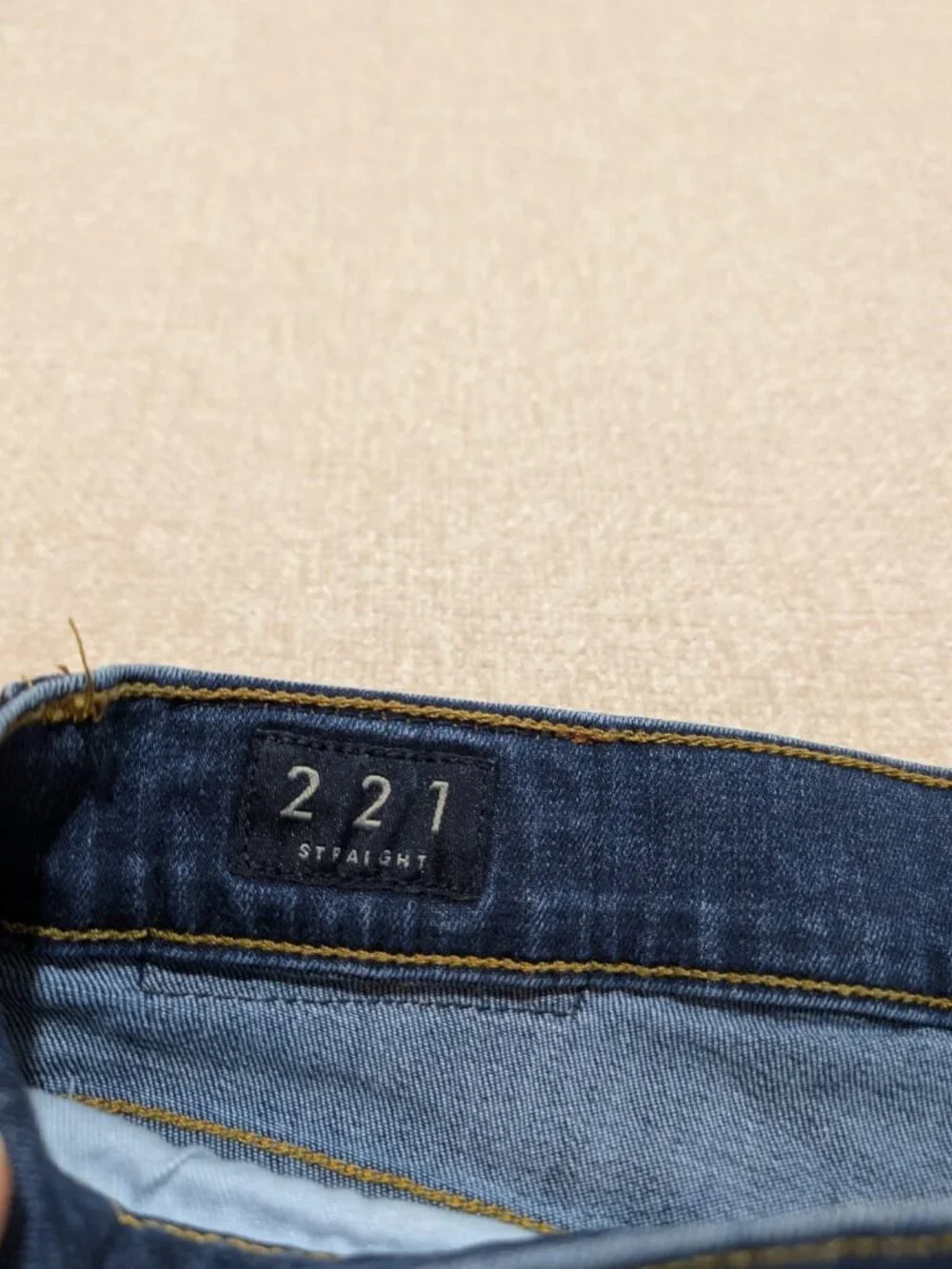 Lucky Brand Men’s Blue Straight Leg Jeans Size 36x30 - Picture 5 of 10